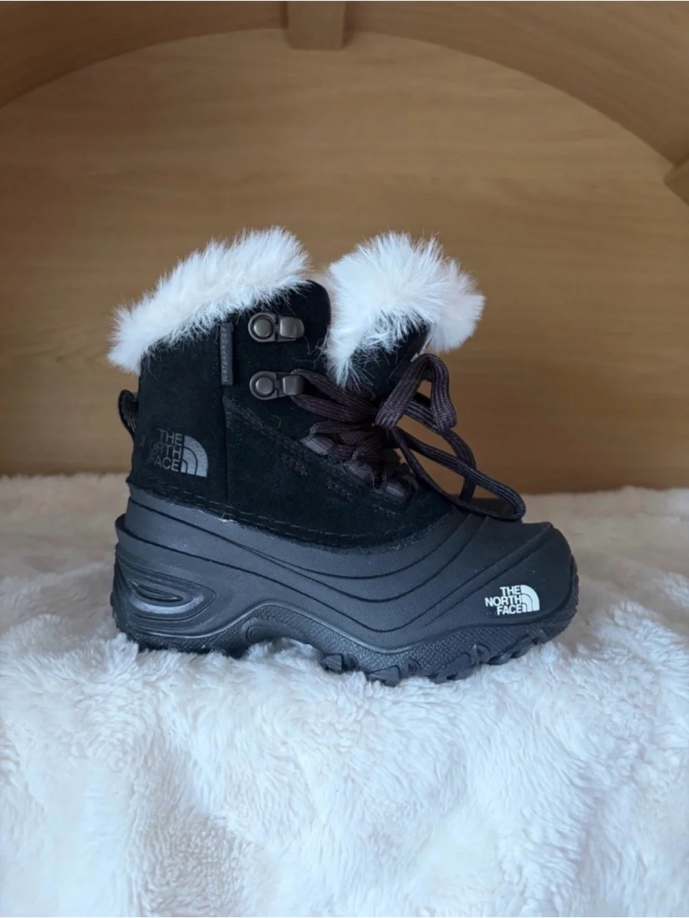 ✨$65✨NEW•The North Face Teen Shellista Lace V Boot | Black | Kids 10